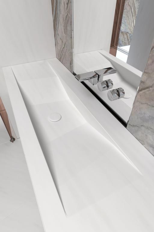 Diseños de cuartos de baño para la vivienda proyectada por A-cero en