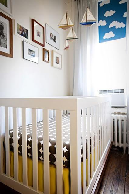 DIY Cortina para la habitación del bebé / DIY Curtain for nursery