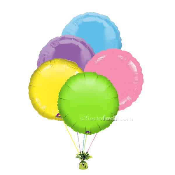 Fiesta Peppa Pig: ideas para la decoración globos helio para fiestas