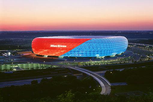 Allianz Arena, compartido entre el Bayern de Munich y el TSV1860