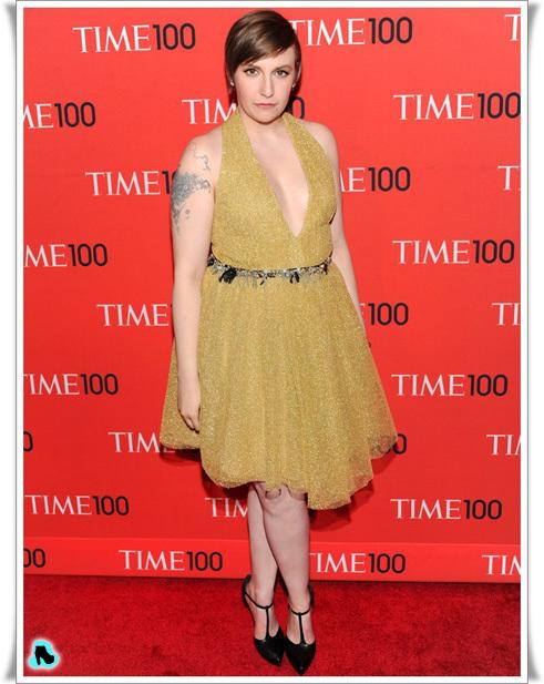 PARTY TIME, ALFOMBRA ROJA lena-dunham_ampliacion