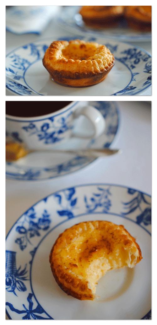 Pastéis de nata portugueses [pasteles de crema]