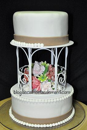 Tarta de boda hecha decorada con fondant tarta-boda-13