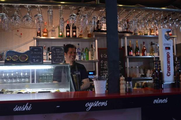 Sushi, marisco y vinos - Foto por Andrés Walliser Sushi, marisco y vinos - Foto por Andrés Walliser