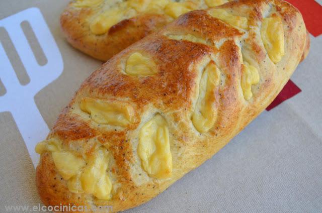 Pan de queso. Queso Edam