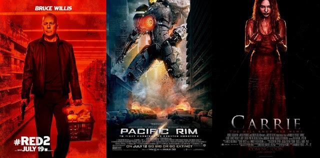 Ronda de pósters ('RED 2', 'Carrie', 'Pacific Rim'...)