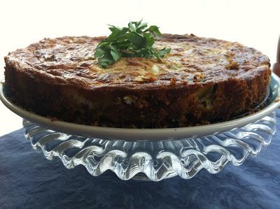 Tarta De Puerros Y Gorgonzola A La Trufa Tarta De Puerros Y Gorgonzola A La Trufa