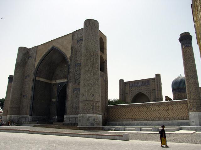 Uzbekistán, Samarkanda - Mezquita de Bibi Khanim