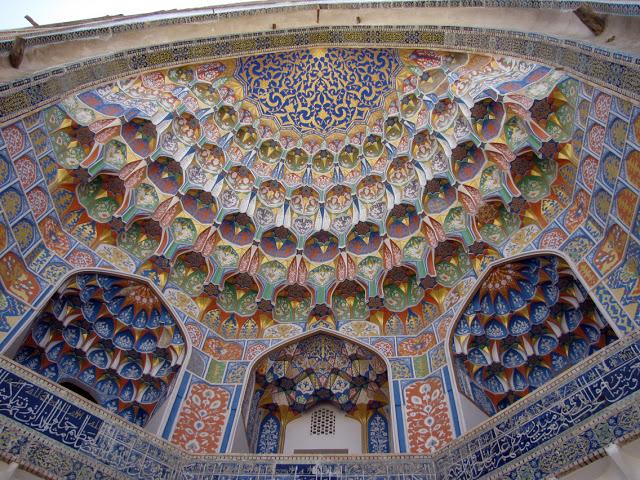 Uzbekistán, Bujara - Madrasa Abdullaziz-khan