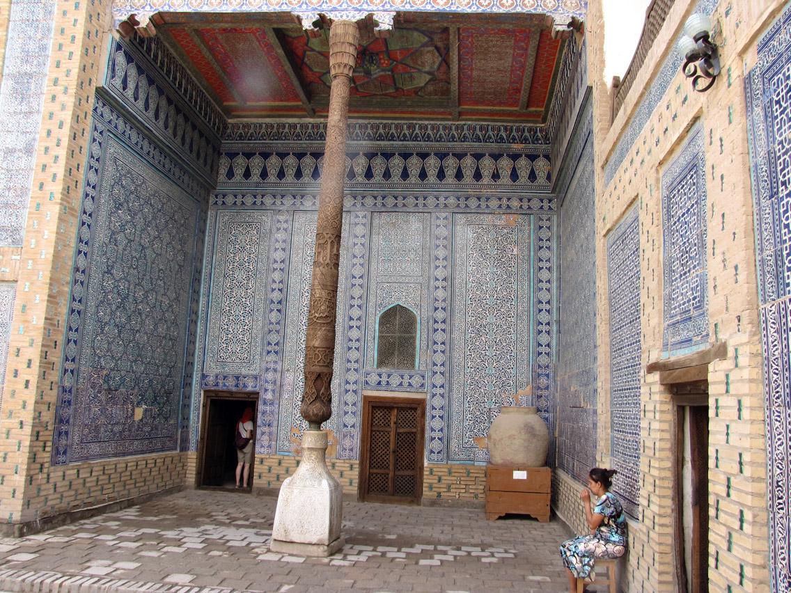 Uzbekistán, Khiva - Palacio Tosh Hovli