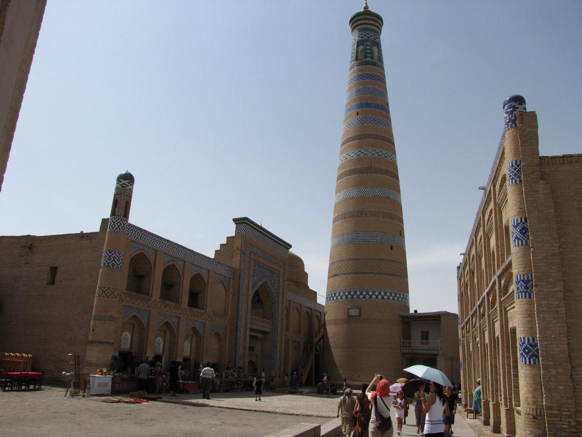 Uzbekistán, Khiva - Mezquita Islam Khodja