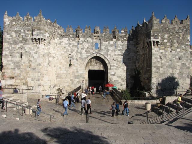 Israel, Jerusalen - Puerta de Damasco