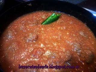 Kefta con huevos Kefta con huevos