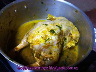 Pollo con Almendras (Receta Marroquí)