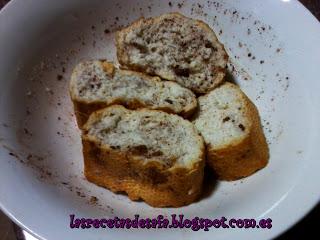 Torrijas de leche y naranja. Torrijas de leche y naranja.
