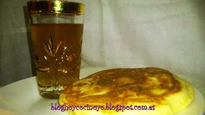 Harcha con sabor a yogur y queso Harcha con sabor a yogur y queso