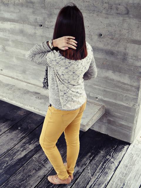 Touch of color ... mustard Touch of color ... mustard