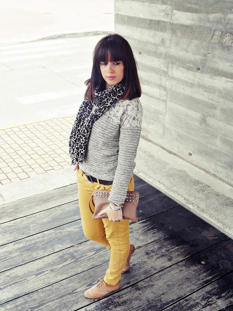 Touch of color ... mustard Touch of color ... mustard