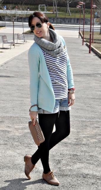 Navy and mint Navy and mint