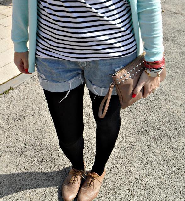 Navy and mint Navy and mint