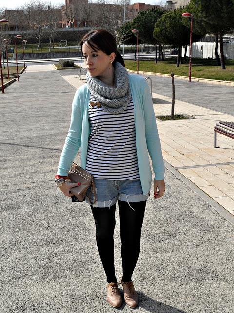 Navy and mint Navy and mint