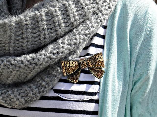 Navy and mint Navy and mint