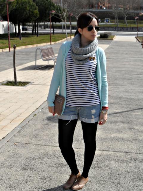 Navy and mint Navy and mint