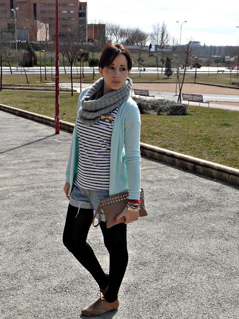 Navy and mint Navy and mint