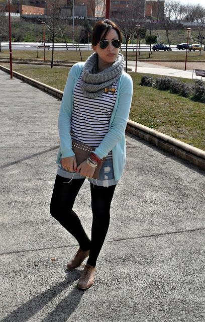 Navy and mint Navy and mint