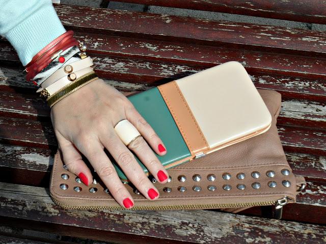 Navy and mint Navy and mint