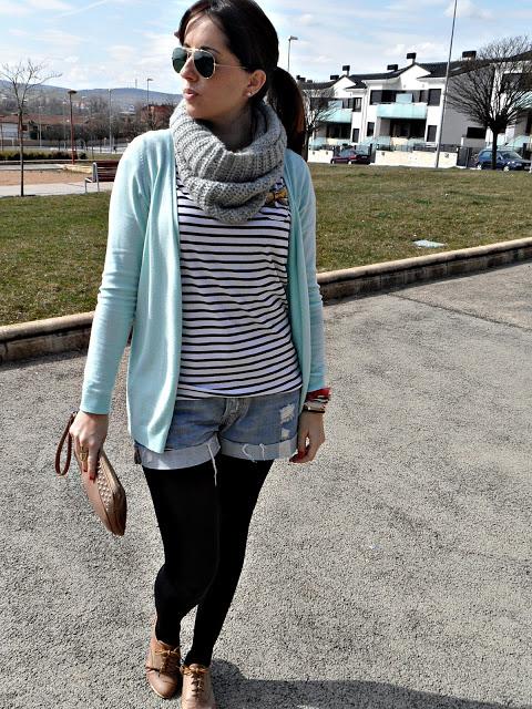 Navy and mint Navy and mint