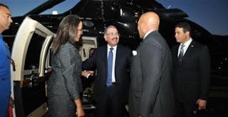 Danilo Medina está en Haití en Cumbre AEC.