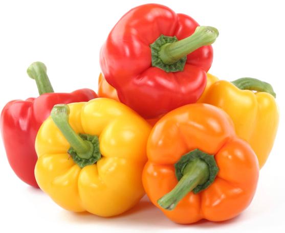 La dieta del color, 1ª parte. Eats_RedOrangeYellowBellPeppers