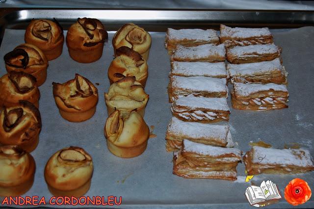 SAN JORGE PARA YELLOW MELOW, LIBRO Y ROSA: MAGDALENAS CON ROSA DE MANZANA Y MILHOJAS CON CREMA DE AVELLANA SAN JORGE PARA YELLOW MELOW, LIBRO Y ROSA: MAGDALENAS CON ROSA DE MANZANA Y MILHOJAS CON CREMA DE AVELLANA