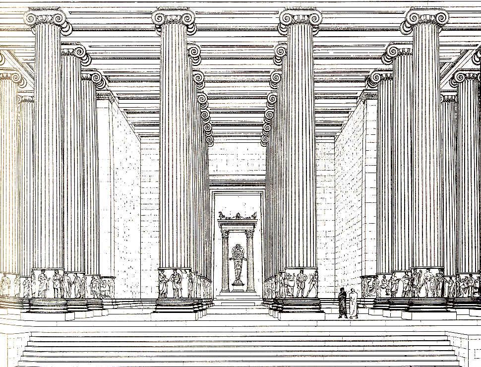 El Templo de Artemisa en Éfeso