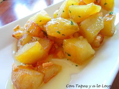 Patatas al ajillo Patatas al ajillo