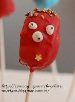 CAKEPOPS DE MONSTRUOS. CAKEPOPS DE MONSTRUOS.