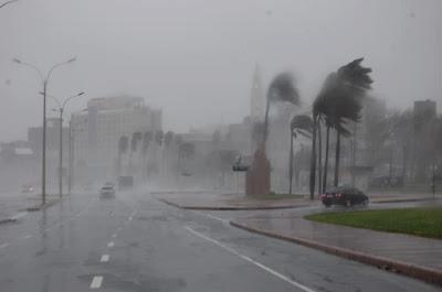 Ciclón en Uruguay