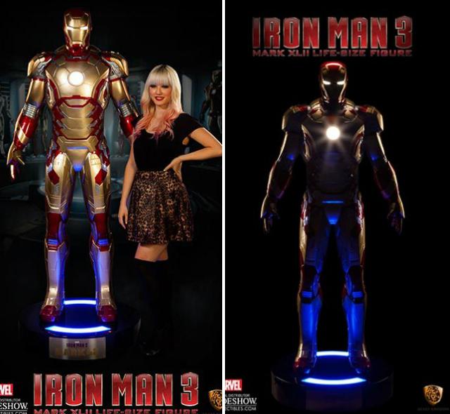 Quieres ser Iron Man? Ahora puedes, sale a la venta una réplica tamaño real de la armadura Mark 42 !