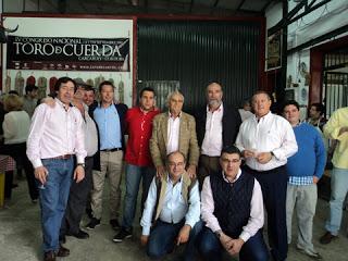 ANSELMO PEREA YA EJERCE COMO EMBAJADOR DEL TORO DE CUERDA DE CARCABUEY ANSELMO PEREA YA EJERCE COMO EMBAJADOR DEL TORO DE CUERDA DE CARCABUEY