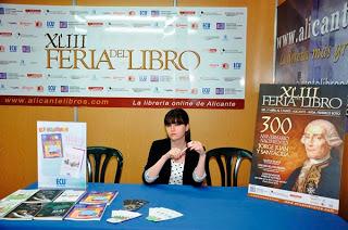 Ana Pomares en la XLIII Feria del Libro de Alicante