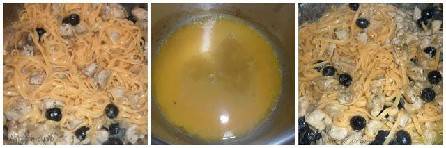 PASTA (TAGLIOLINE ALL´ARANCIA) CON POLLO A LA NARANJA PASTA (TAGLIOLINE ALL´ARANCIA) CON POLLO A LA NARANJA