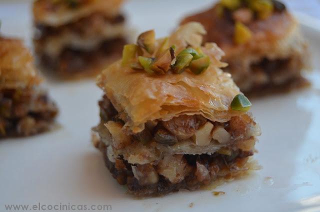 Baklawa. Baklava. Baclava.