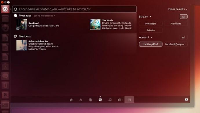 Ubuntu 13.04, el progreso de linux mas usado. unity-lens
