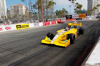 Difícil carrera para Juan Pablo García en Long Beach