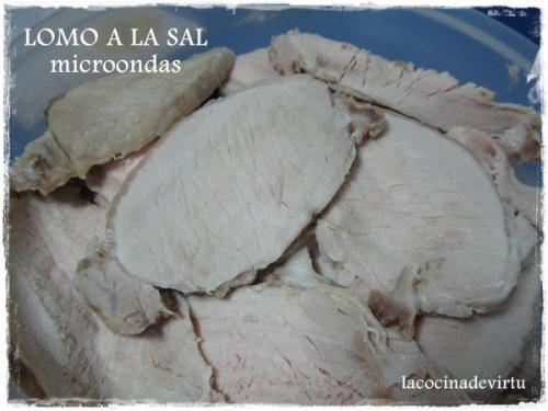 LOMO A LA SAL (microondas) lomo sal microondas