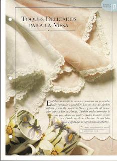 BORDES DE GANCHILLO PARA MANTELITOS BORDES DE GANCHILLO PARA MANTELITOS