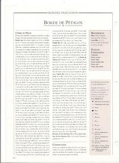 BORDES DE GANCHILLO PARA MANTELITOS BORDES DE GANCHILLO PARA MANTELITOS