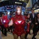Iron Man 3 en la bolsa de Nueva York