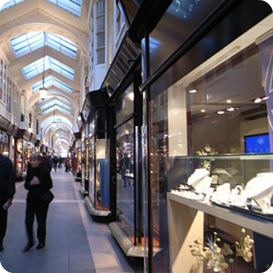Una visita al Burlington Arcade Una visita al Burlington Arcade